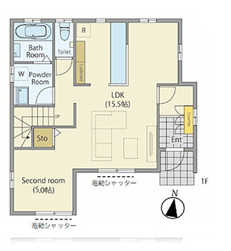 1F　間取り