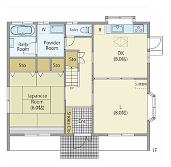 1F　間取り