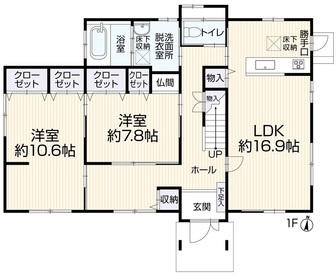 1F　間取り