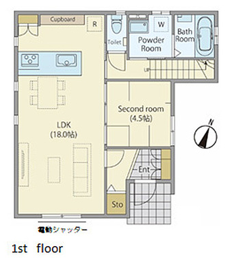 1F　間取り