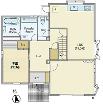 1F　間取り