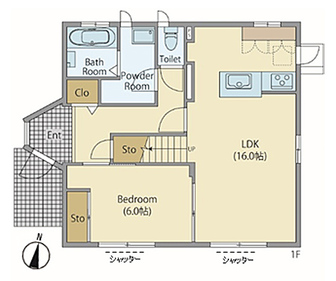 1F　間取り