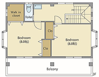 3F　間取り