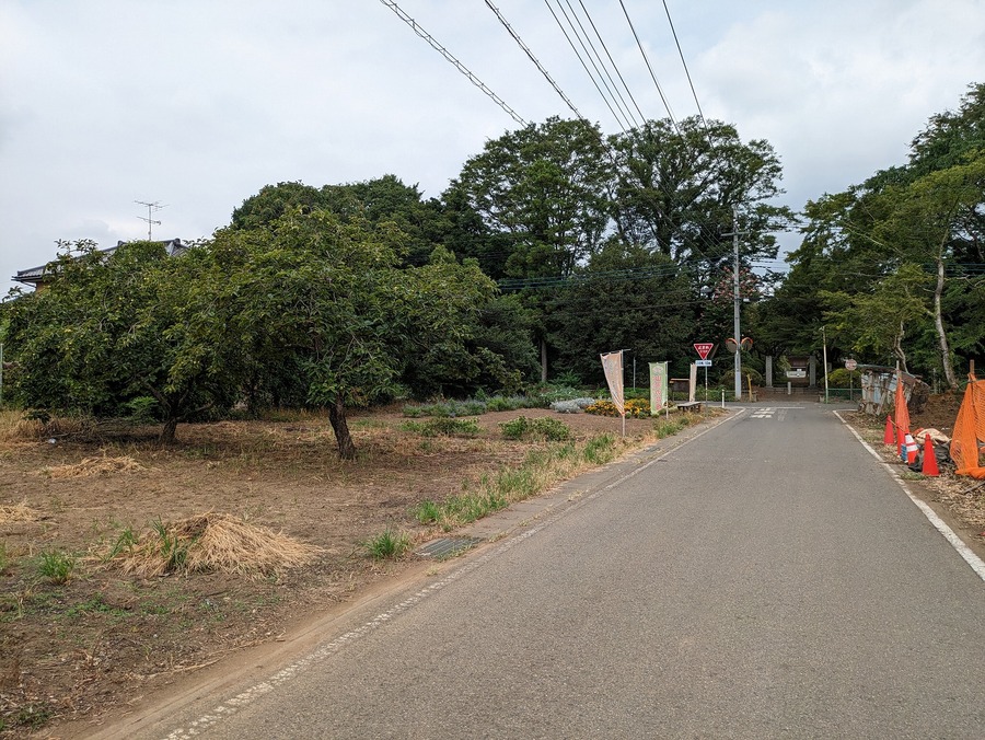 東側道路　本件南側から撮影