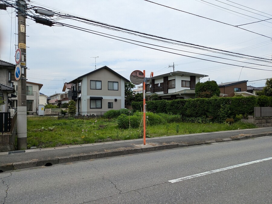 御幸が原通り沿い105坪