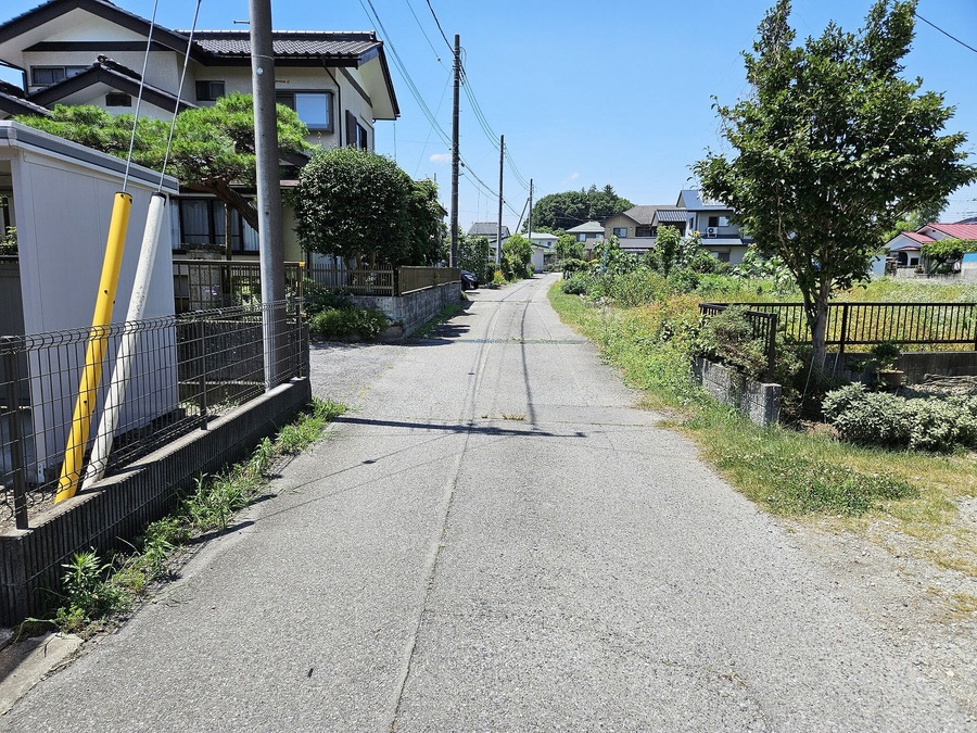 前面道路