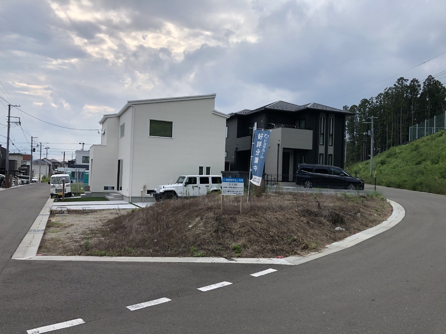 F街区の最終販売街区です。