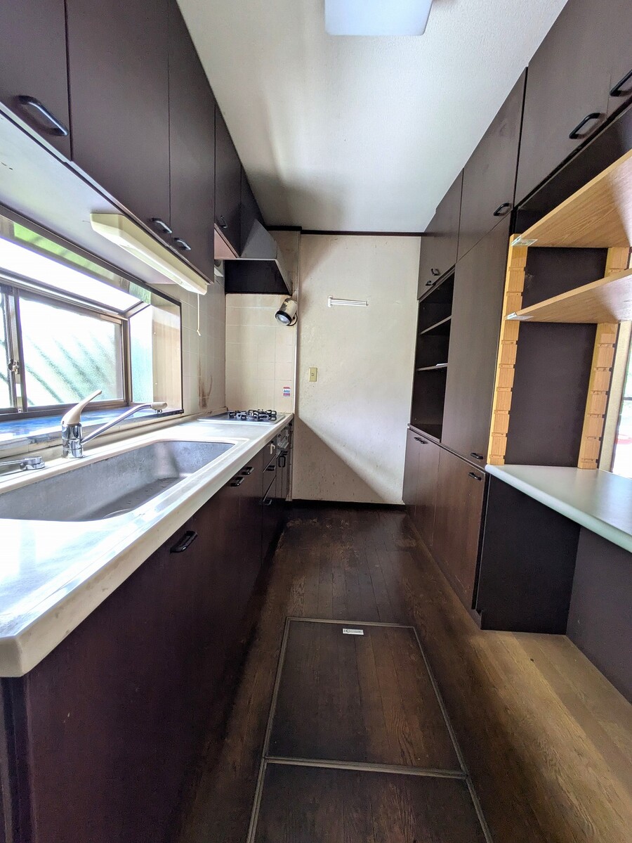 収納スペースがたっぷりあるキッチン