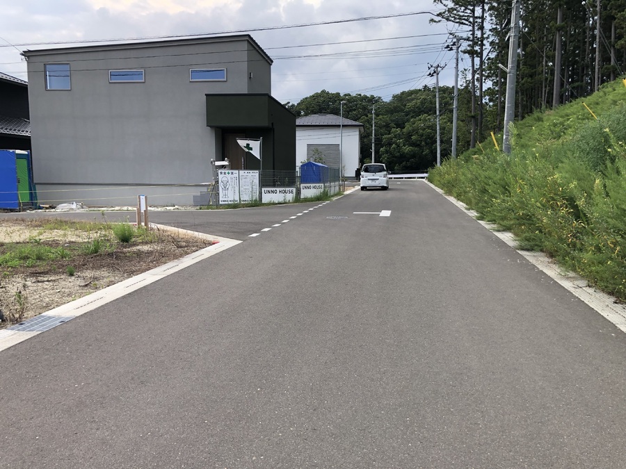 前面道路の様子です。