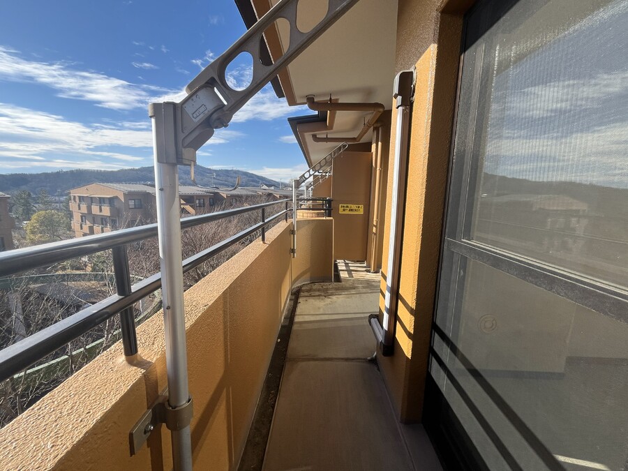 南向きで開放的なリビングです。