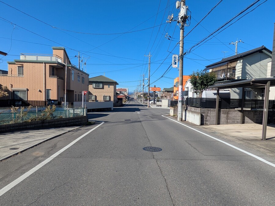 南側8ｍ道路でゆとりがあります