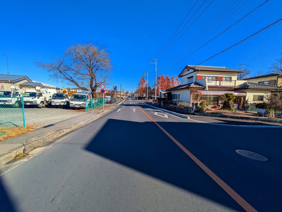 前面道路（東側12ｍ道路、拡幅・買収予定有り）