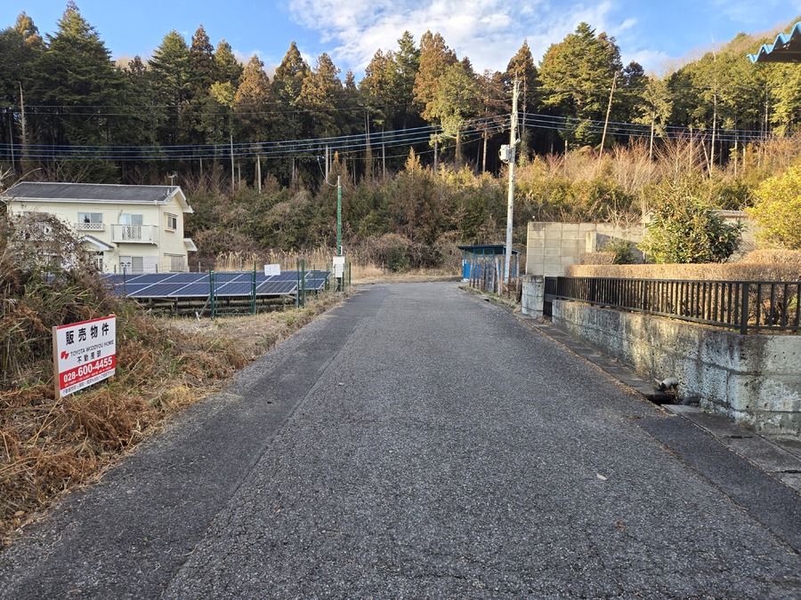 前面道路　南側から
