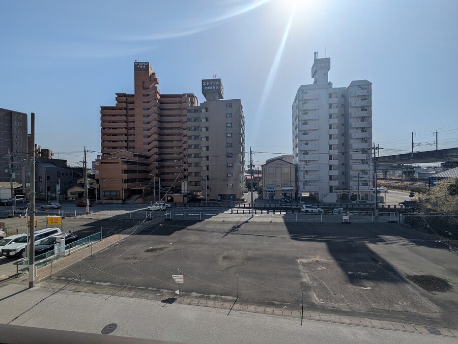 2Fバルコニーからの眺望