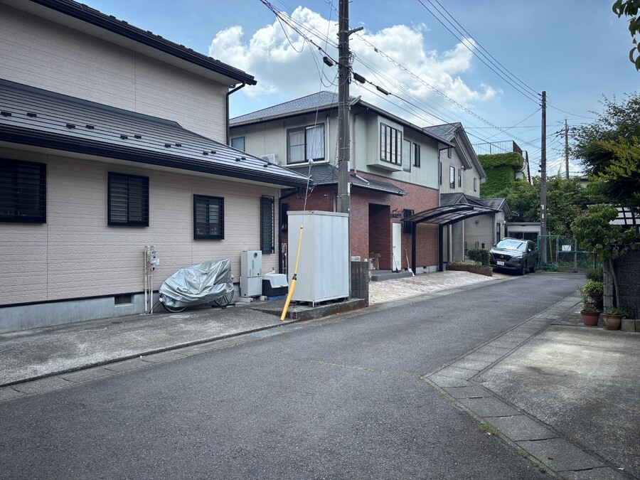 前面道路写真